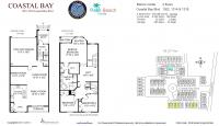 Unit 1302 Coastal Bay Blvd floor plan
